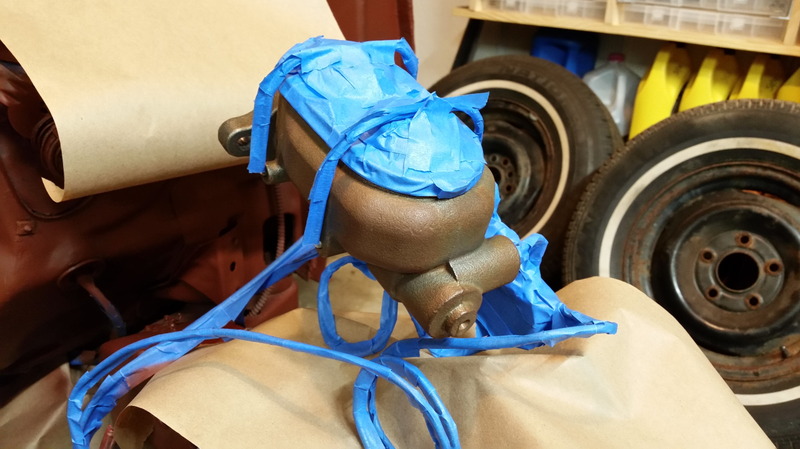 Shown post-wire brush and degreasing